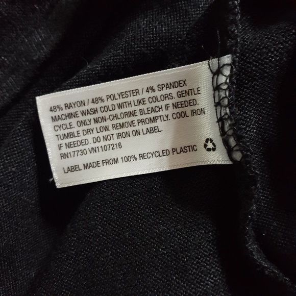 A New Day Sparkly Short Sleeve Sweater V-Neck L - Picture 3 of 7